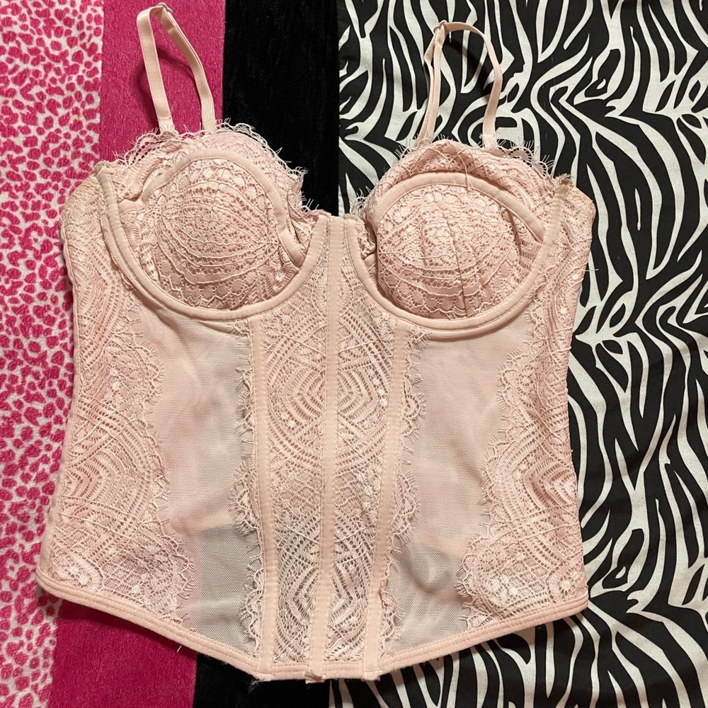 Garage Pink and Greg Corset tops